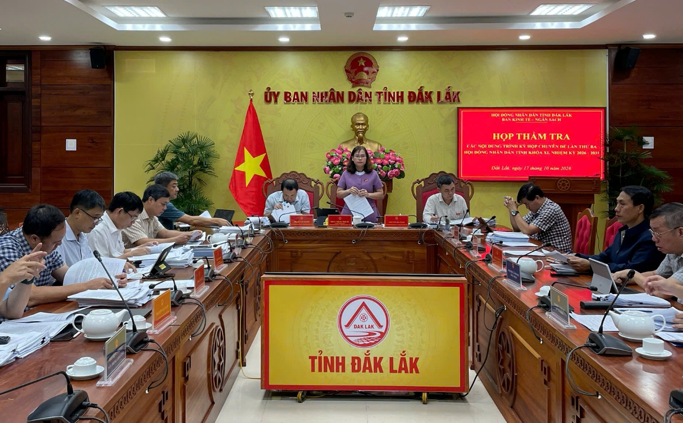 Ban Kinh tế - Ngân sách HĐND tỉnh thẩm tra các nội dung trình Kỳ họp Chuyên đề lần thứ Ba, HĐND tỉnh khóa XI